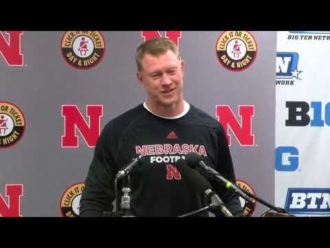 Scott Frost after Nebraska's loss to Northwestern