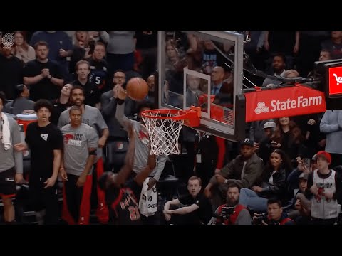 EXCITING End Of Regulation Raptors vs Trail Blazers 🍿 | March 9, 2024
