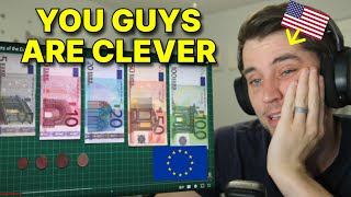 American reacts to 'Secrets of the Euro'