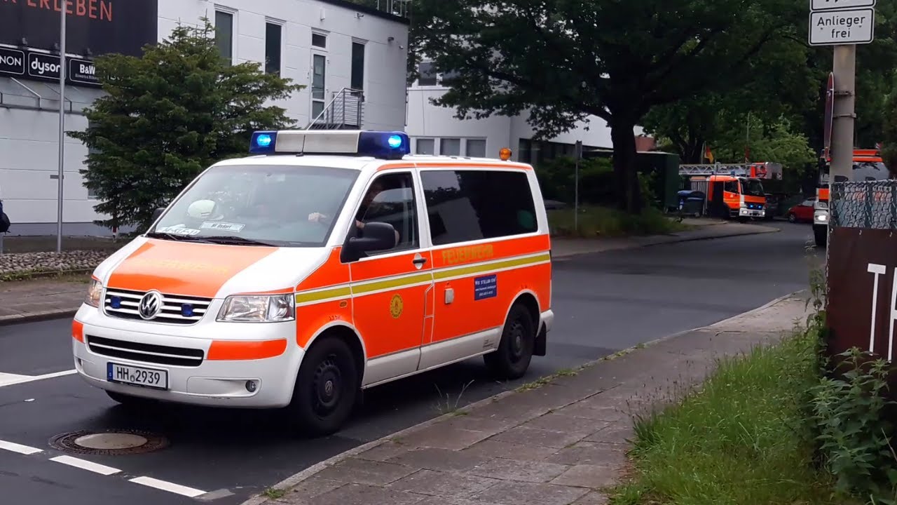 Löschgruppe Feuerwehr Hamburg F14 Osdorf - YouTube