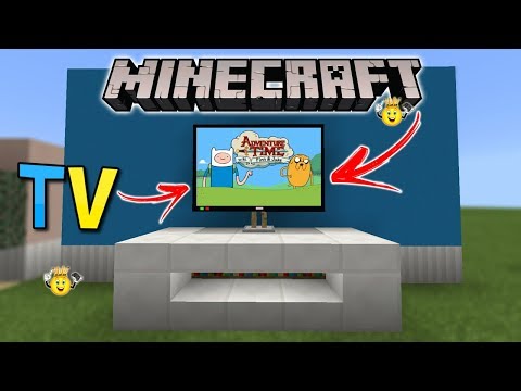 Vídeo: Como Fazer Uma TV No Minecraft