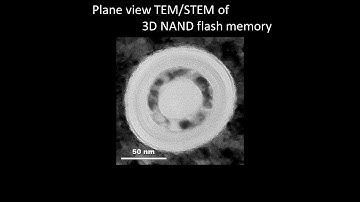 [Electronics] Plane view TEM/STEM of 3D NAND flash memory