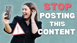 Why you should stop posting educational content
