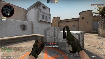 CSGO: 1v3 on Dust 2
