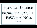 Balancing Chemical Equations Steps