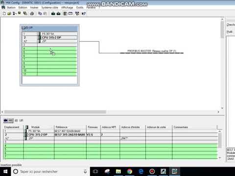 HW CONFIGURATION S7 315 2DP