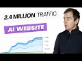 24 million traffic ai website with automated pages revealed