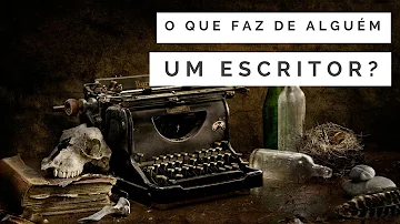 Como é o trabalho do escritor?