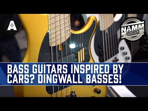 NEW Basses From Dingwall! - Bass Guitars Inspired By Cars? - NAMM 2020