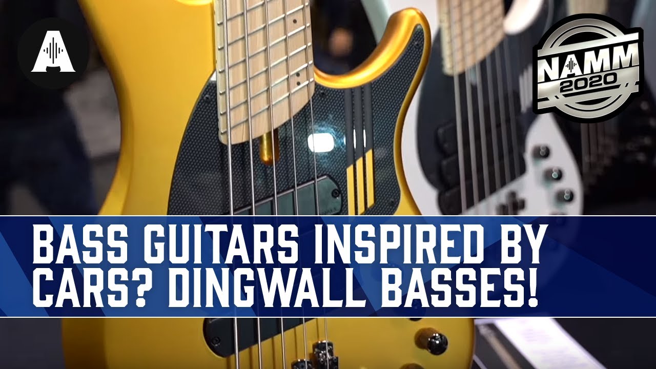 NEW Basses From Dingwall! - Bass Guitars Inspired By Cars? - NAMM