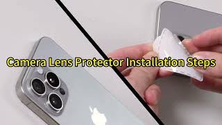 EZ-GLAZ iPhone 12 Series Screen Protector Installation Steps