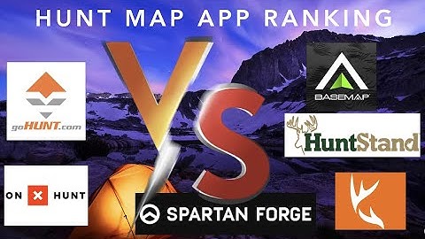 Hunt Map App Part 2 - OnX VS BaseMap VS HuntStand VS HuntWise VS Spartan Forge