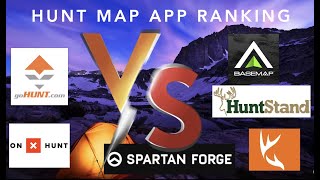 Hunt Map App Part 2 - OnX VS BaseMap VS HuntStand VS HuntWise VS Spartan Forge screenshot 5