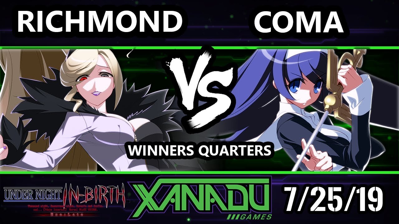 F@X 312 UNIST - Richmond (Hilda) Vs. Coma (Orie) - Under Night In-Birth Winners Quarters