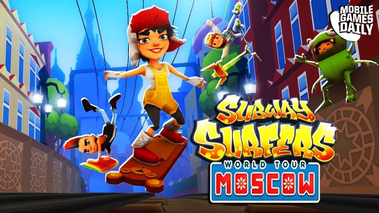 SUBWAY SURFERS: MOSCOW (iPhone Gameplay) 