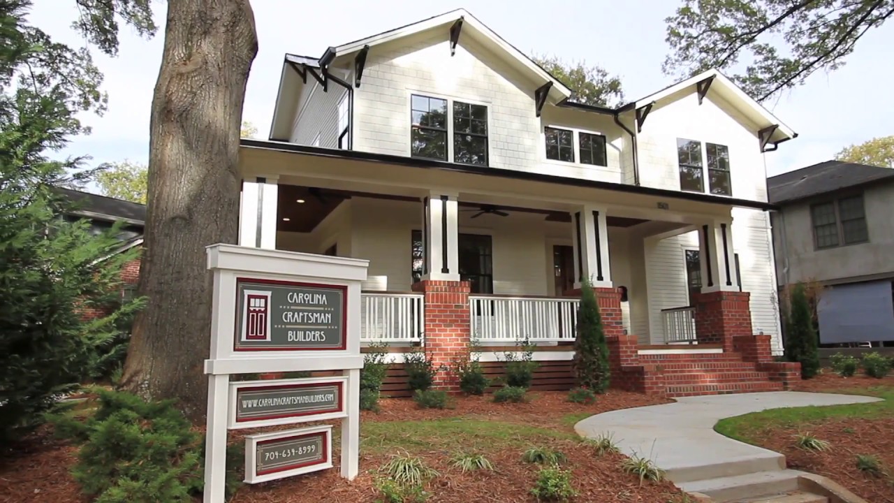 Elizabeth Custom Home by Carolina Craftsman Builders - YouTube