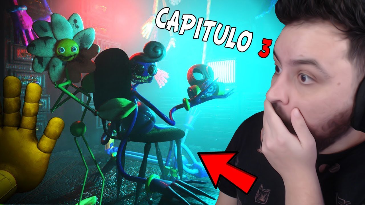 NOVO TRAILER OFICIAL de POPPY PLAYTIME CAPITULO 3?! MOMMY LONG LEGS VAI  VOLTAR! │ big boss reagindo 