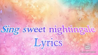 Sing sweet nightingale丨Lyrics丨Cinderella丨Walt Disney Productions