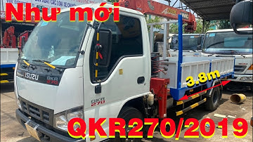 Xe cẩu đã qua sử dụng ✅ ISUZU QKR 270 /2019 cẩu Unic 290 - Bán thanh lý