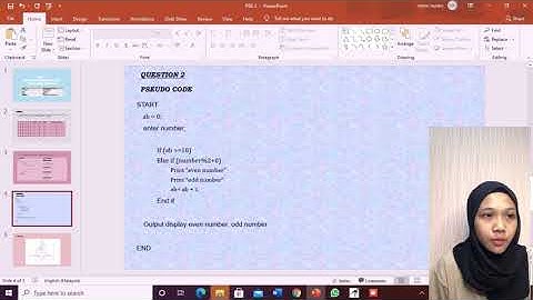 Problem solving and program design