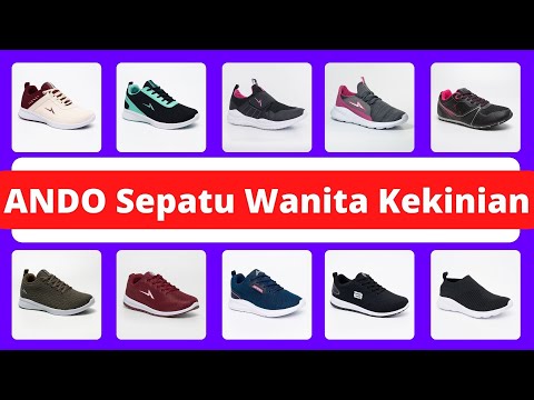 Sepatu Kets Wanita Untuk Kerja Merk Ando || Sepatu Kekinian yang Ringan dan Nyaman