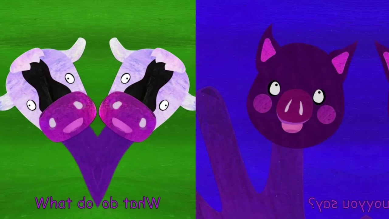 Cow Finger and Pig Finger What Do You Say Mix Effects//Sponsored By Gamavison Csupo Effects 