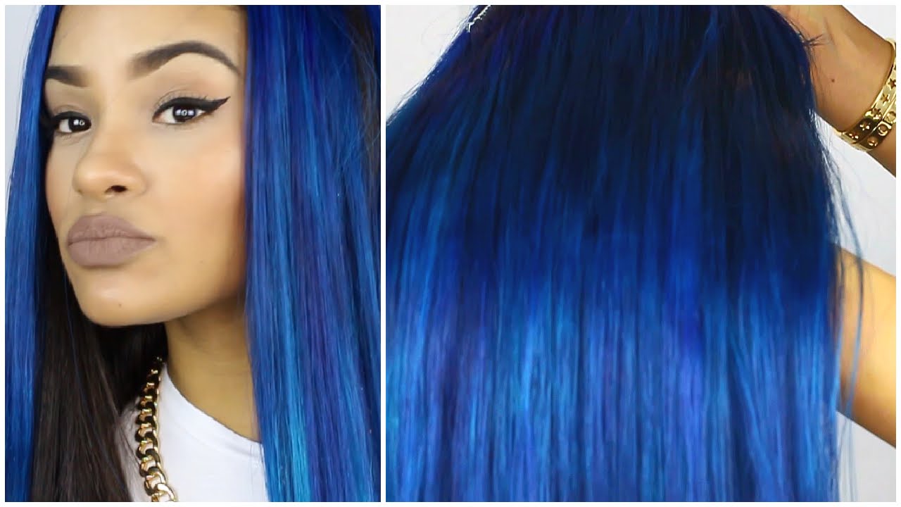 Anna Somna's Blue Hair Tutorial - wide 5