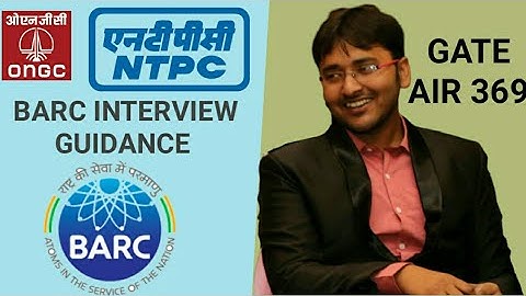 Guidance for BARC exam and Interview preparation