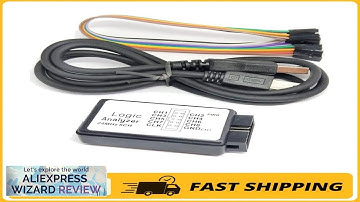 USB Logic Analyzer 24M 8CH Microcontroller ARM FPGA Debug Tool 8 Channels Review