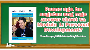 Life Skills for Self Directed Learning: Module 1 Personal Development .