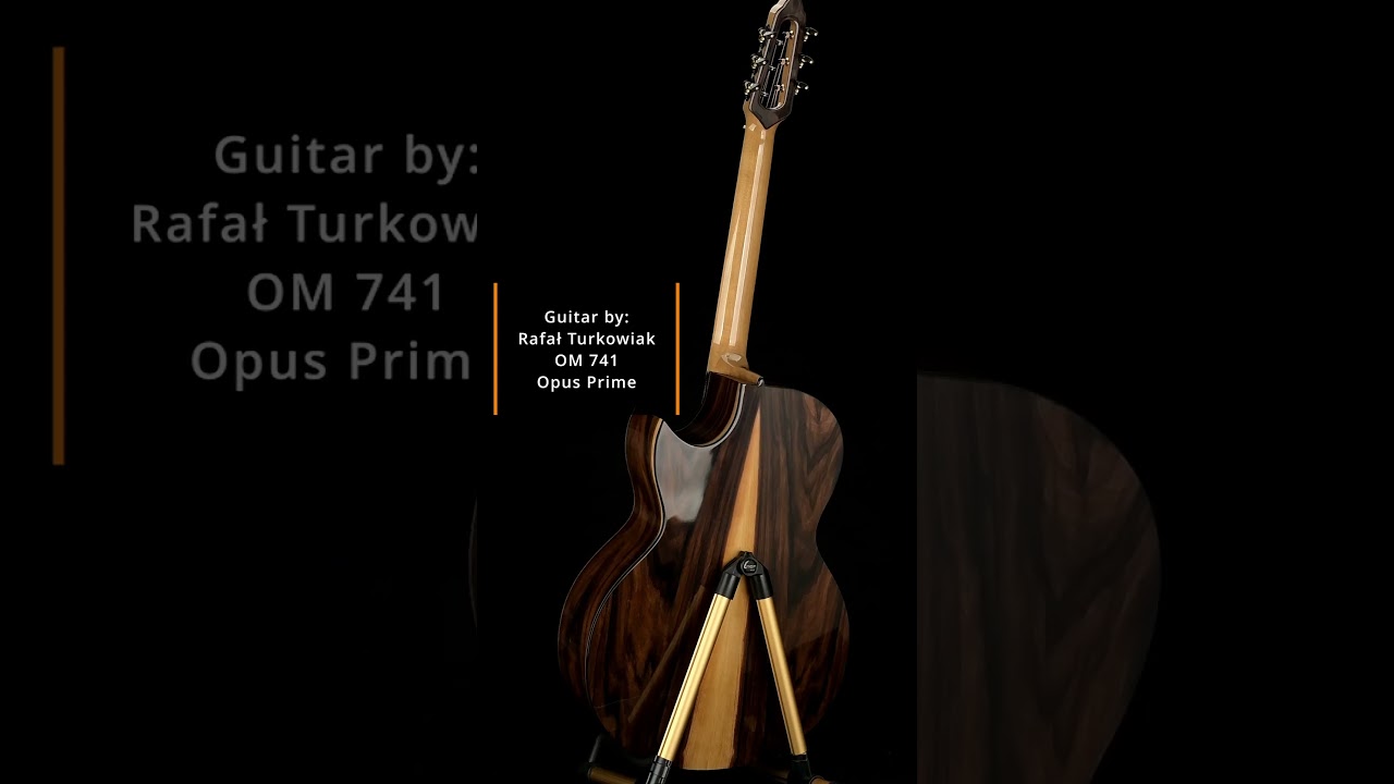 Turkowiak double-top acoustic guitar No 741 Opus Prime
