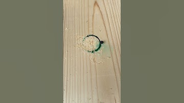 Few People Know This Easy Hole Saw hack! #diy  #invention #tools #woodworking #tipsandtricks