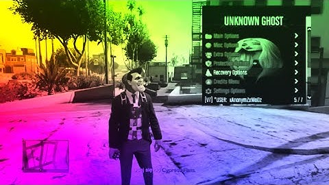 GTA V [Unknown Ghost V7] ModLoader [CEX/DEX/HEN] Ps3