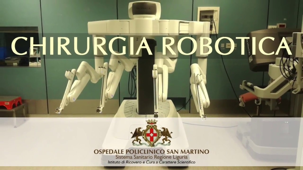 Chirurgia Addominale San Martino Genova Chirurgia Robotica al Policlinico San Martino - YouTube