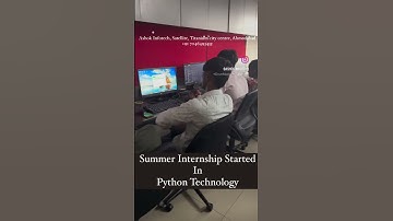 Python Internship at Ashok Infotech Ahmedabad #engineering #internship #ahmedabad