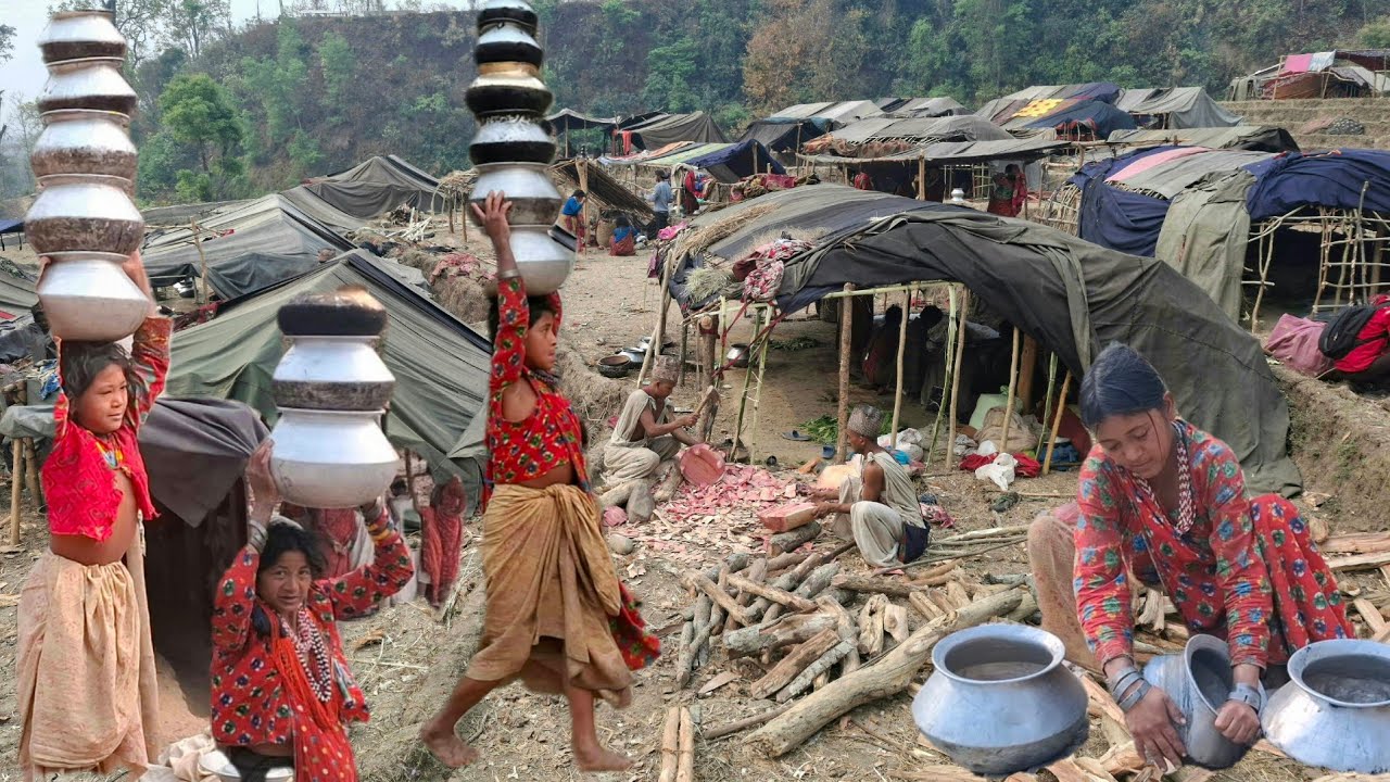 Nepal's Last Nomad :  The Raute Tribe || Chapter -3 || Primitive Rural Village ||