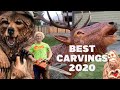 my BEST & BIGGEST Chainsaw WOOD Carvings of 2020