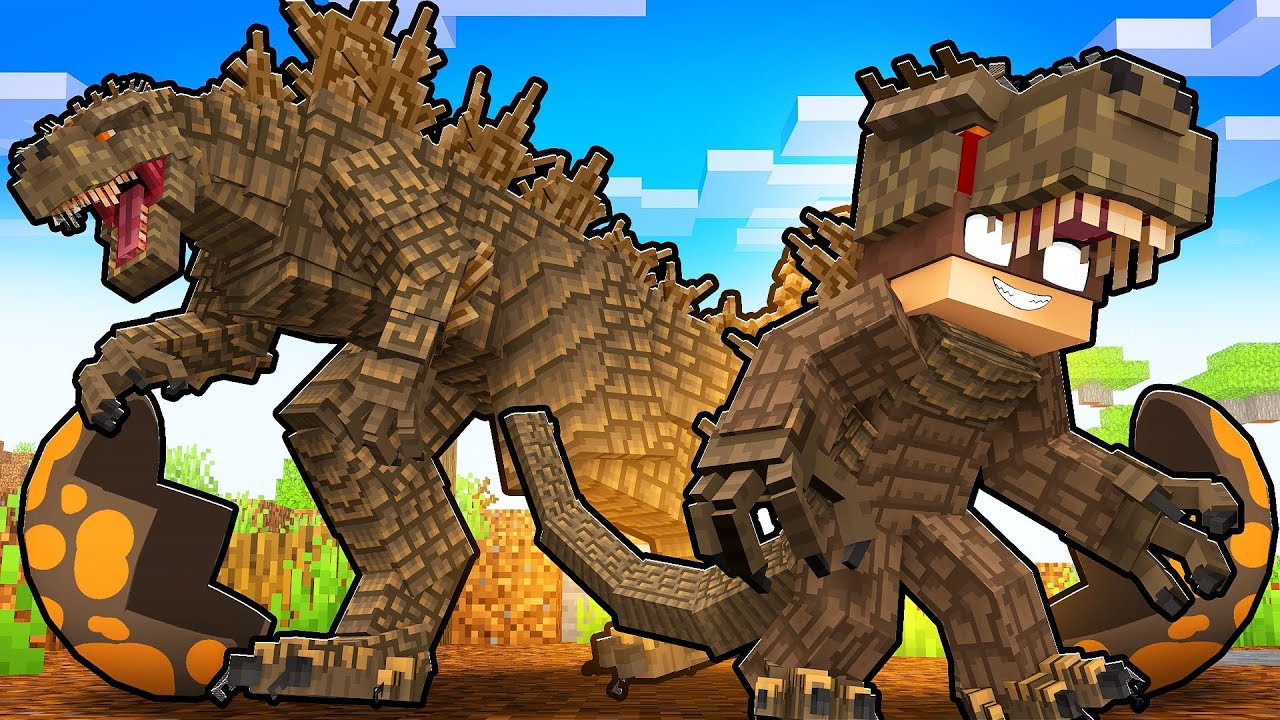 Minecraft Zilla Rig JOGANDO como INDOMINUS ZILLA REX no Minecraft!! - YouTube