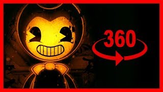 VR | Bendy and The Ink Machine | Scary 360 Video
