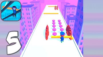 Roof Rails - Gameplay Walkthrough Part 5 (iOS, Android)