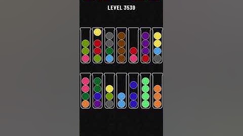 【Ball sort puzzle】  Level 3539