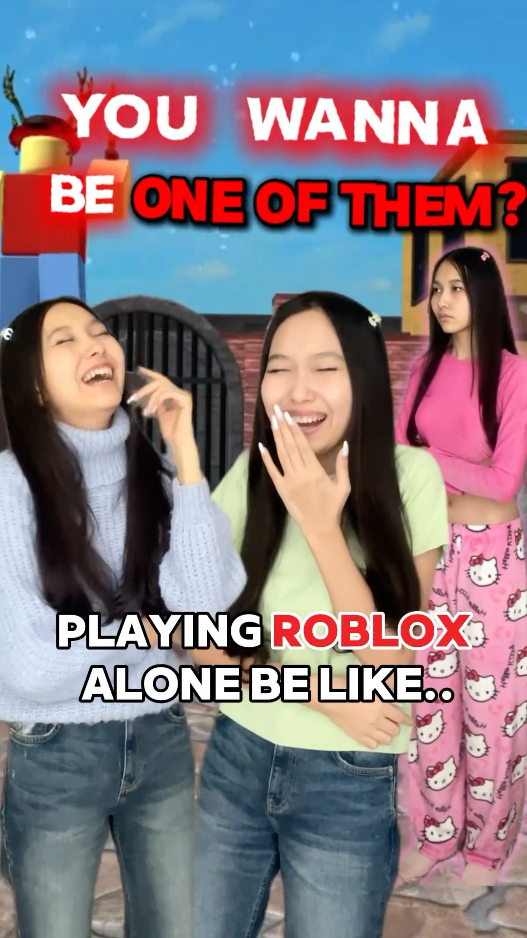 How playing Roblox alone feels like..? #roblox #robloxshorts