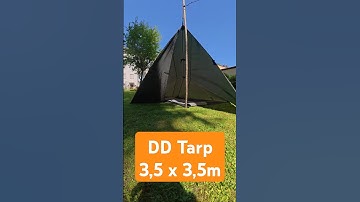 DD Tarp 3,5 m - my favourite setup with a floor