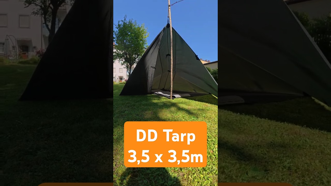 DD Tarp 3,5 m - my favourite setup with a floor