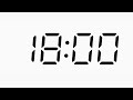 18 Minute Silent Timer - Loud Alarm at End! Workout, Homeschooling, Challenges, Studying, Cooking