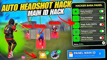ANTIBAN FREE FIRE PANEL 🔥  FREE FIRE MAX 100% HEADSHOT PANEL 🎯 FF MAX MAGIC BULLET, FF HEADSHOT HACK