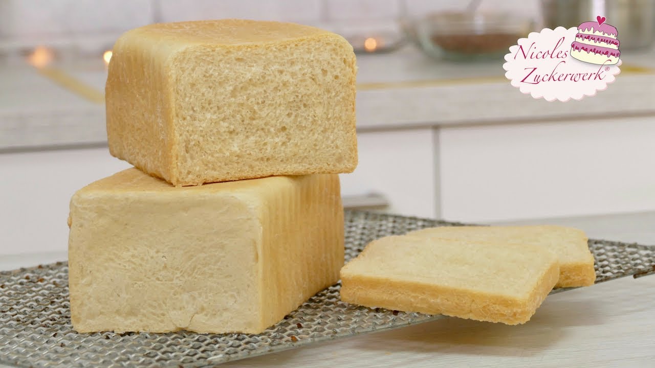 REZEPT: Butter Toastbrot einfach selbst backen I Rezept von Nicoles ...