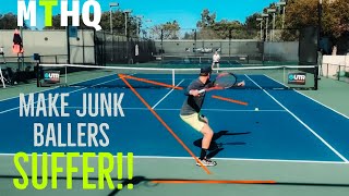 How To Deal With JUNK BALLS In Tennis - Make The Right Decision | Lesson screenshot 2