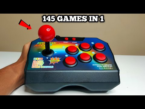 TV Game Console with 145 Games Unboxing & Review - Chatpat toy tv