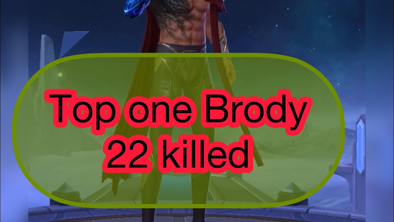 Top One Brody 22 Kill 😦😦 Trick farm fastest